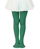 Neska Moda Cotton Elastane Solid Stockings - Dark Green