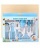ARCADE TOYS 10 in 1 Miniature Baby Grooming Kit, Portable Newborn Grooming Essentials, Includes Finger Brush, Nail Scissors, Comb, Tweezer, and More- (Color May Vary)