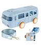 ARCADE TOYS Cute Bus Water Bottle, 360° Leak-ProofChildren's School Water Bottle, Small Car Straw Water Cup for Childran 500 ml - (COLOR & Design MAY VARY)