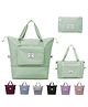 ARCADE TOYS Large Capacity Folding Travel Bag, Dry and Wet Separation Multifunctional Sports Shoulder Bag, Foldable Travel Duffel Bag, Travel Lightweight. (Green)
