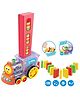 Domenico Domino Train Toy with Blocks Set for Kids Educational Game with Light & Sound Stacking Toy for 3-7 Year Old Toys for Kids (Battery Included) 40 Pieces