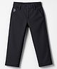 US Polo Assn Cotton Woven Full Length Solid Colour Trouser Pant - Black