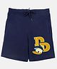 Wear Your Mind Knit Disney Mickey & Friends Featuring Donald Duck Printed Shorts - Navy Blue