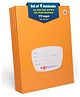 Target Publication Interleaf Practice Notebook | Ruled & Blank Pages | 172 Pages | 18 x 24 cm | Pack of 4