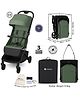 Neobreeze  Neolite Air Travel Strollers Age 0-36- Olive Green / Black