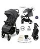 Neobreeze  Tetra All Terrian Lightweight Strollers - Charcoal Grey