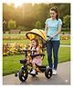 JoyRide FunTrike- Apache Kids Tricycle with Canopy, Parental Control, Storage Baskets, Big Seat & Safety Guard | for Boys & Girls