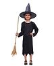 Itsmycostume Halloween Theme Full Sleeves Witch Costume Set - Black