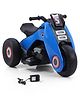 Battery Operated Electric Kids Bike - Blue| Music & Lights| 3 Wheel Bike| Safe Durable| LED Headlight| Electric Vehicle| Forward & Reverse Operation| Rechargeable Battery Toy