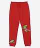 Wear Your Mind Knit Marvel Featuring Incredible Hulk Printed Joggers - Red