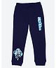 Wear Your Mind Knit Marvel Featuring Thor Hammer Printed Joggers - Navy Blue