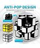 Sanjary 3x3 Moyu Mirror Cube Puzzle Challenges Not With Colors but With Varying Block Sizes and Shapes, Making It a Unique and Exciting Brain Teaser Color Design May Vary