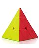 Sanjary Moyu Pyraminx Triangle High Speed Stickerless Magic Pyramid Puzzle Cube Game Toy Multicolor