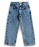 JusCubs Denim Woven Mild Washed Jeans - Blue