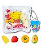 IncyWincy Cute Fruit Shaped Mini Erasers for Kids (8 Sets) - School essentials, Birthday return gift or fun party favor