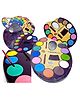 IncyWincy Water Colour Palette with Paint Brush (Pack of 10) for School & Return Gifts - Small