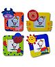 IncyWincy Wooden Photo Frame for Kids (Pack of 4)  DIY Craft Photo Holder for Birthday Return Gift