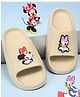Yellow Bee Disney Mickey & Friends Featuring Minnie Mouse & Daisy Duck Character Applique Detailed Sliders - Beige