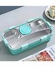 CuddleNest Stainless Steel lunch Box with 3+1 Smart Compartment