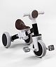 TurboTrek 3in1 Kids Tricycle with Music & Lights|Convertible to Balance Bike| Futuristic Design| Plug & Play Design| Comfortable Seat| Non-slip Pedals & Wheel| Durable & Sturdy Frame - Black