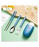 Cuddle Nest Premium Cutlery Set for Kids - Blue