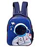 Happile kids Space  Hard Top shell School Bags back pack Blue  color-Height 13.5 Inch