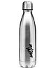 MILTON Shine 1000 Stainless Steel Water Bottle 900 ml, Single Walled, ISI Certified I Leak Proof Lid, Rust Proof I For School, Office, Gym I Silver