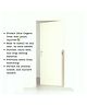 Finguard Universal Child Door Pinch Guard HS Model (Prevents Finger Injuries)(White)(3.25 feet)