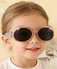 Babyhug Sunglasses With Disney Princess Ariel Print  - Light Pink