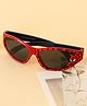 Babyhug Sunglasses with Spiderman Theme Print  - Red