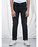 CRIMSOUNE CLUB Cotton Denim Solid Jeans - Navy Blue