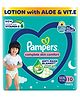 Pampers Complete Skin Comfort Pants, Anti-rash blanket, Lotion with Vitamin E & Aloe Vera, Extra Large size baby Diapers Pants Extra Extra Extra Large (XXXL) 10 Pieces, 16 to 30 kg