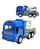 NEGOCIO Realistic Friction Powered Tow Truck Crane Rescue Toy Truck Push & Go Vehicle Toy with Lights and Sound- PACK OF 1- COLOR MAY VARY