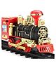 NEGOCIO Choo Choo Train Track Set for Boys & Girls, Classical Battery Operated Modal Train Toys With Real Smoke Effect, Vintage Light & Sound - PACK OF 1 - COLOR MAY VARY