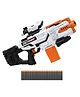 NEGOCIO Soft Bullet Toy Gun for Kids | Blaster With 24 Foam Darts | Electric Machine Gun Shooting Toys for Boys, White - PACK OF 1 - COLOR MAY VARY