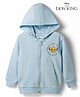 Bonfino Disney Cotton Knit Sweatshirt Hooded Full Sleeves Lion King Graphic Light Blue  18-24 Months