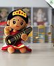 Modi Toys Saraswati Devi (Mini 7 Inch) Mantra Singing Plush Toy 1 Pcs Height 17.78 Cm