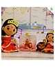 Modi Toys Durga Devi Collection - Mantra Singing Plush Toys With Book - 3 Pcs Height 28 cm