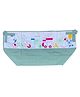 Fabrify  Premium patchwork cotton  Cradle Cover Khoya Paraniya zoli ghodiyu Train Deisgn ( pista color )