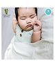 The Plush Club Pearl Organic Bamboo Knit Blanket for Baby - White