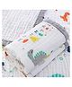 Muslin Magic Organic Cotton Super Soft Absorbent Muslin 6 Layer 1 Blanket - Grey Dianasour
