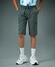 Technosport Knit Solid Quick Dry & Breathable Shorts - Green