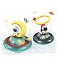 AKN TOYS Baby Bath Toy Children Water Toy With Light, Automatic Induction Spray, Space Theme- Pack of 1