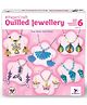TOYKRAFTT Paper Quilling Jewellery Making Kit for Girls Age 8 to 12 Years, DIY Craft Kit, Jewellery Designs, Make Earrings, Necklaces & Bracelets