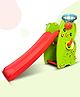 Toy Plus 3 in 1 Elephant Slide with Basket Ball Hoop - Green and Red