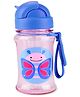 Skip Hop Tritan Renew Straw Bottle Butterfly