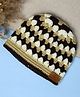 Funkrafts Knit Self Designed  Cap - Brown - Circumference 45 Cm