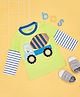 Pantaloons Baby Cotton Knit  Full Sleeves Truck Patch Detailed Tee - Green