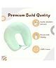 VOIDROP Baby Breast Feeding Pillow, Nursing Pillow U Shaped Pillow Helper for Mother and Baby Pillow with Detachable Cover (Sea Green)