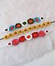 Woonie Cotton Set Of 3 Floral Crochet Designed Hand knitted Headbands - Multi Colour